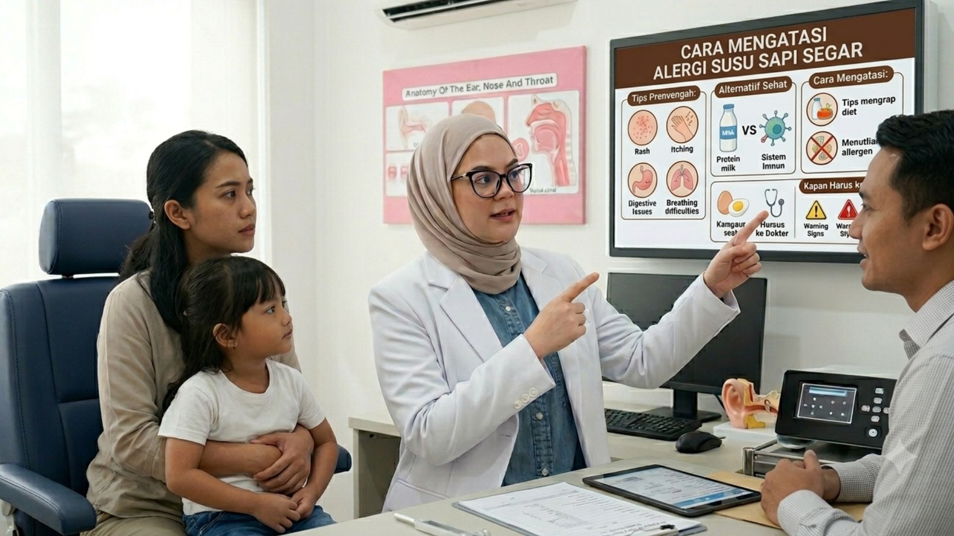Cara Mengatasi Alergi Susu Sapi Segar pada Anak dan Dewasa